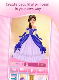 Princess Doll Dress Up Game Screen Shot 1