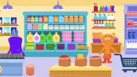 My Monster Town - Supermarket Grocery Store Games Screen Shot 1