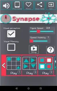 Synapse brain training Screen Shot 1
