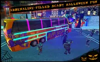 هالوين حافلة: مدينة محاكي Screen Shot 4