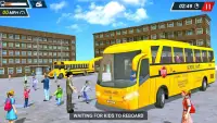 Di luar jalan Tinggi Sekolah Bis Simulator - Bus Screen Shot 6