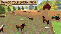 Farm Tractor Sim - Forage Farming Games Screen Shot 21
