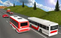 Racing In Bus 3D Screen Shot 13