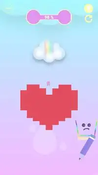 Rainbow Cloud : Draw Path Screen Shot 4