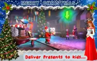 Pengiriman Hadiah Santa Natal: Game Mengemudi Anak Screen Shot 2