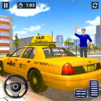 Modern Crazy Taxi Driving Sim 2020 Free car games