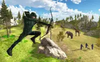 starling green arrow hero: ataque da selva Screen Shot 8