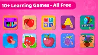 Kids Offline Preschool Games Screen Shot 0