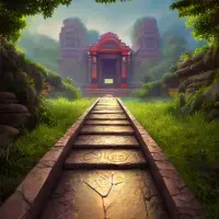 Temple Running Game Jungle Run Screen Shot 0