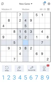 Sudoku - ปริศนาซูโดกุคลาสสิก Screen Shot 2