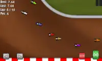 Dirt Racing Mobile Midgets Screen Shot 1