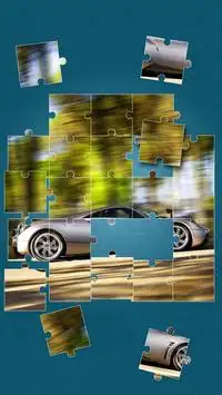 Jeu voiture de sport puzzle Screen Shot 13