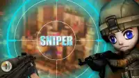 Toon Cidade Sniper Shooter 3D Screen Shot 0