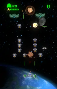 Astroforce Uchusentai - Retro Space Shooter Screen Shot 0