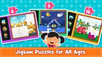 Animal Puzzle for kids - Preschool Learning Games Screen Shot 4
