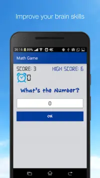 Math Game - Unlimited Math Practice Screen Shot 7