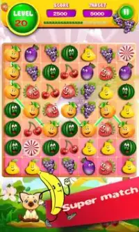 Fruits Mania : Match 3 Puzzle Screen Shot 1