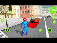 Spider StickMan Rope Hero Mafia Gangster Vegas Screen Shot 0