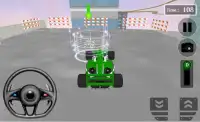 खेल रेसिंग कार रूफ कूदते Screen Shot 7