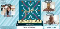 Words & Chat - Classic Scrabble with video chat ! Screen Shot 1