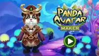 Panda Avatar Design Bear Maker Screen Shot 0