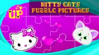 Kitty Cats Puzzle Pictures Screen Shot 0