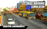 حافلة تعليم القيادة: 3D محاكاة Screen Shot 3