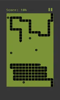 Retro Snake: classic cell phone game remake Screen Shot 2