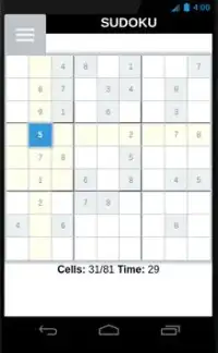 Rackons Sudoku Game Screen Shot 3