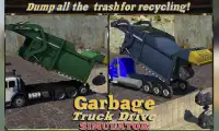 Garbage Truck Drive Simulator Screen Shot 3