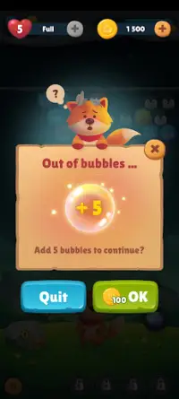 Bubble Shooter Fox Screen Shot 6