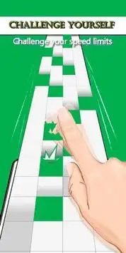 Tap Green‬‏ Tiles:Betting Game Screen Shot 0