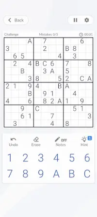 Sudoku - Offline Puzzle Games Screen Shot 1