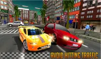 Crazy City Taxi Car Driver: Driving Games 2018 Screen Shot 10