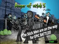 Anger of Stick5: Zombie Screen Shot 6