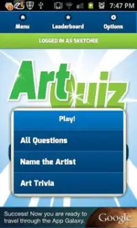 Art Quiz Trivia Toy Screen Shot 2