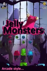 Jelly Monsters: Endless Arcade Screen Shot 0