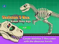 T-Rex Dinosaur Fossils Robot Age Screen Shot 7