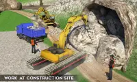 İnşaat Ekskavatör Simülatörü: Construction Crane Screen Shot 1