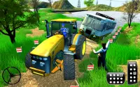 Tractor Pull Driving Simulator Farming Game 2020 Screen Shot 1