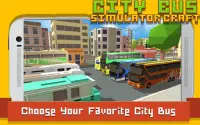 City Bus Simulator Craft Screen Shot 2