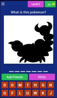 New Pokemon Mystery Quiz Screen Shot 2