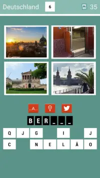 4 Pics 1 City Picturequiz - Guess the City Screen Shot 0