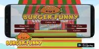 Burger Funny: Cook, Prepare Hamburgers Bar Screen Shot 1