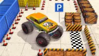 3D Monster Truck Parking Game Screen Shot 2
