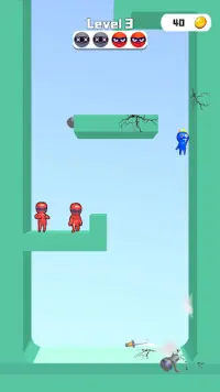 Stickman Hero Teleport 3D Screen Shot 3