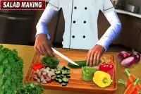 आभासी बावर्ची पाक कला रेस्तरां 3 डी Screen Shot 10