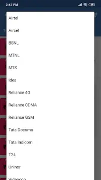 4G Recharge Plan : All in One Mobile Recharge Screen Shot 1