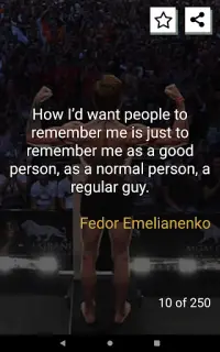 MMA Quotes - To Real Fight Fans Screen Shot 12
