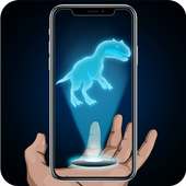 Hologram 3D Dino LoL Simulator